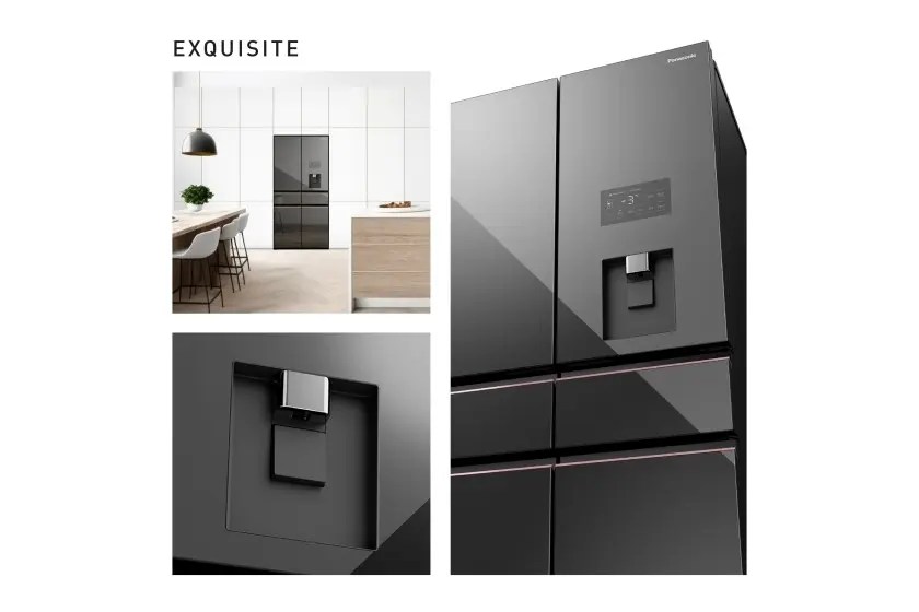 ตู้เย็น Panasonic ดีไซน์ 6 ประตู (6-Door Design)