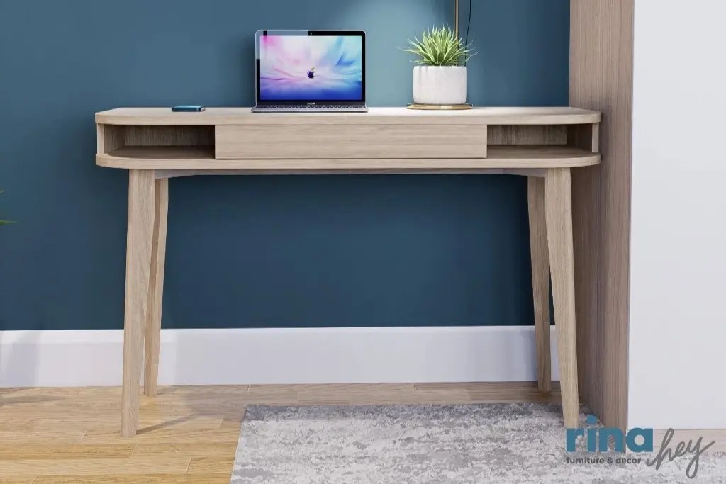 รีวิว Rina Hey MOKKA: โต๊ะทำงานที่ “ซ่อน” ความไฮเทคไว้ใต้ความมินิมอล